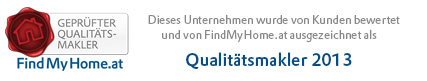 FindMyHome.at Qualitaetsmakler 2013