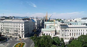 Aussicht über Wiener Innenstadt