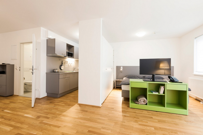 room4rent_Serviced Apartments_Leopoldtower_STANDARD /  / 1210 Wien / Bild 4