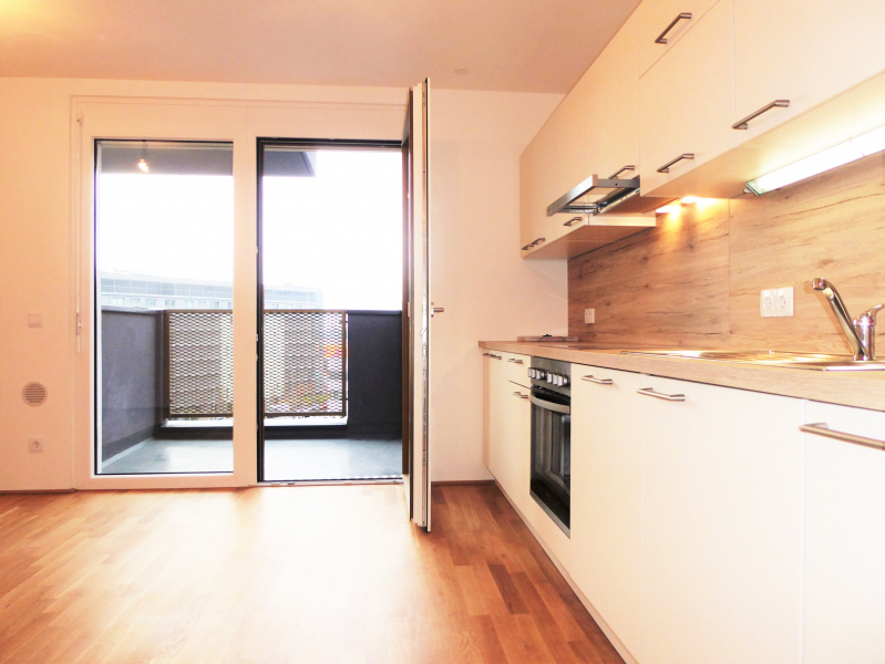 ERSTBEZUG GARCONNIERE MIT BALKON & GARAGE /  / 1220 Wien / Bild 1