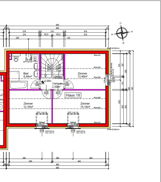 Nachhaltige Ziegelmassivbauweise! Wohnbaugefrdertes Niedrigenergiehaus mit 4 Zimmer, Vollunterkellerung und Eigengrund. /  / 2540 Bad Vslau / Bild 1