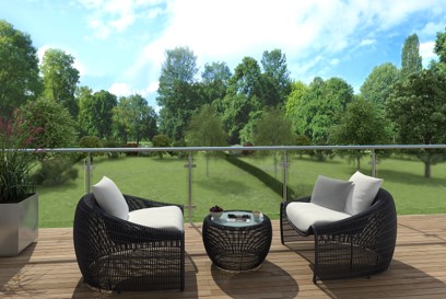 Luxus GRN Ruhelage! MITTEN in der Stadt! Neubau 4 Zimmer 140m - 2 Terrassen! /  / 2500 Baden / Bild 3