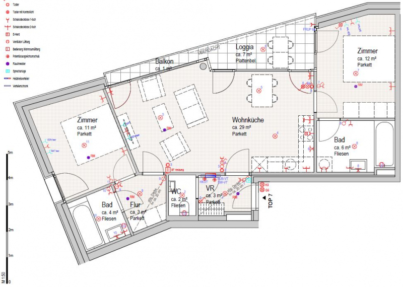 PROVISIONSFREI: Studenten & Anleger - die letzte WG-Wohnung im Haus! Erstbezug neben Campus. (7 A) /  / 3500 Krems an der Donau / Bild 5