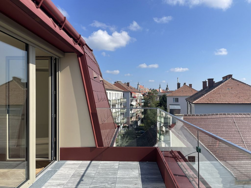 PROVISIONSFREI: 3 Zimmer, Terrasse, Klimaanlage - neben dem Uni-Campus, Blick zu Stift Gttweig (23)