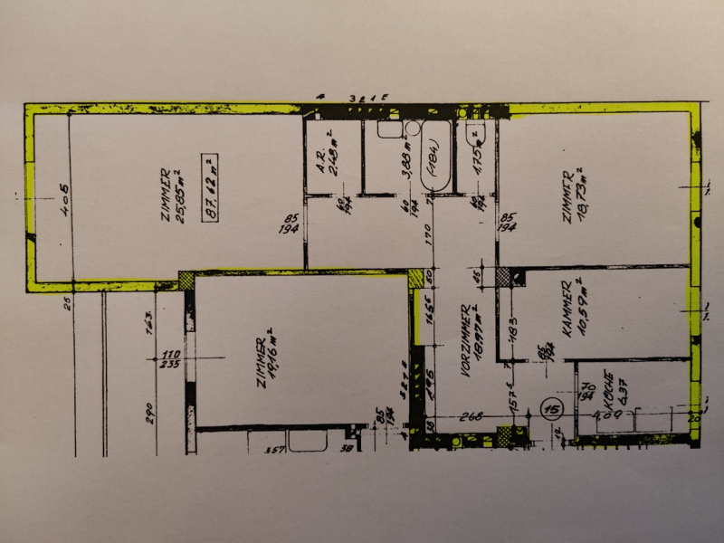Helle 2,5 Zimmr Wohnung Nhe Raimund Theater /  / 1060 Wien / Bild 1