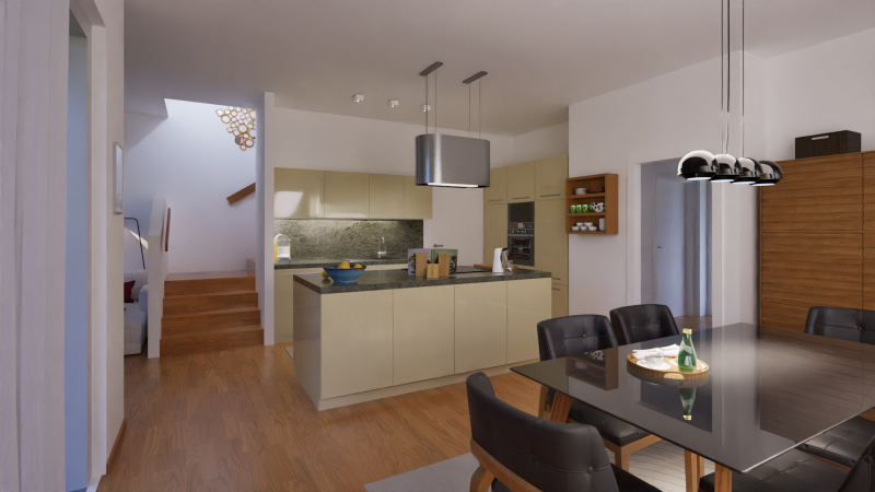 Provisionsfreie Doppelhaushälfte mit 117m² Wohnfläche, 28m² Terrasse, Eigengrund und 2 Parkplätze /  / 2460 Bruck an der Leitha / Bild 1