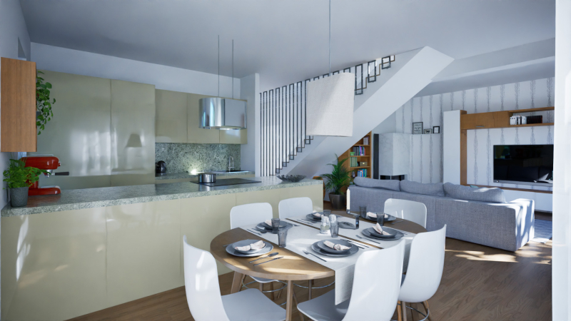 Wohntraum Einfamilienhaus mit 124m Wohnflche, 2 Bdern, 23m Terrasse und Gartenoase /  / 2460 Bruck an der Leitha / Bild 1