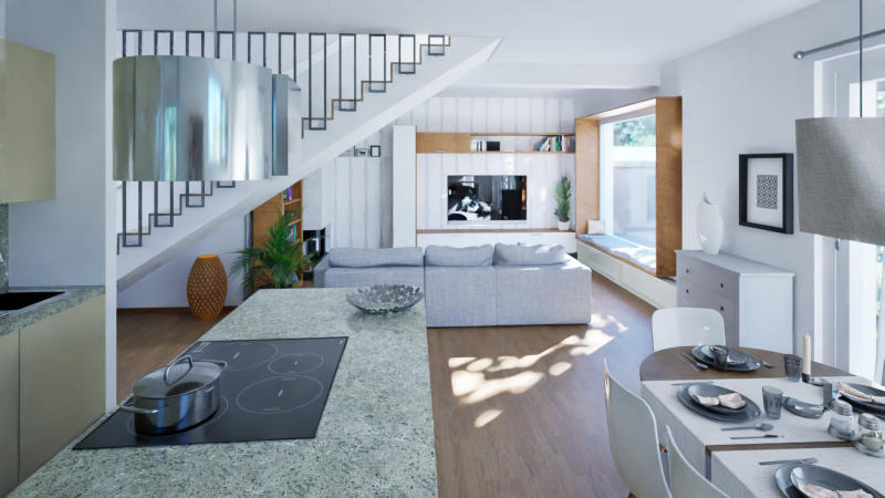 Wohntraum Einfamilienhaus mit 124m Wohnflche, 2 Bdern, 23m Terrasse und Gartenoase /  / 2460 Bruck an der Leitha / Bild 2