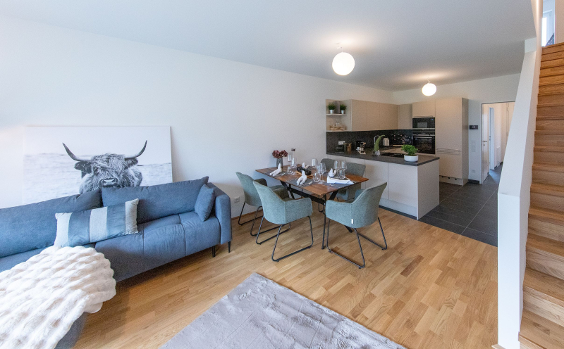 Nachhaltige Ziegelmassivbauweise: Niedrigenergie-Reihenhaus mit 4,5 Zimmern, Keller, Eigengarten, Dachterrasse und Garagenplatz /  / 1230 Wien Liesing / Bild 3
