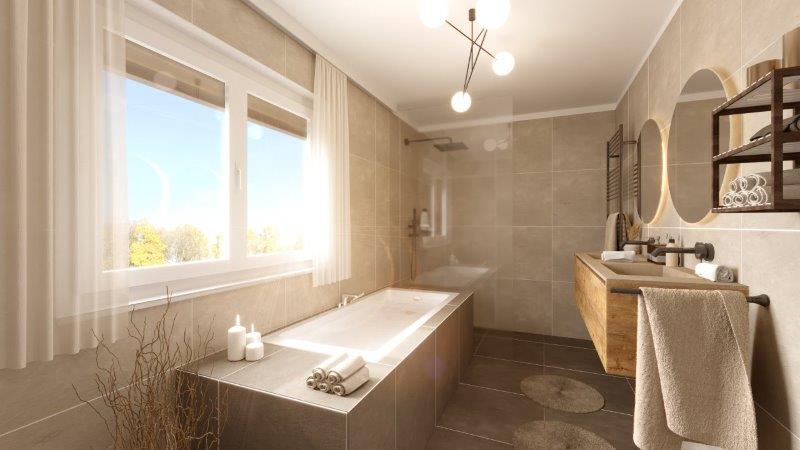 **OHNE EIGENKAPITAL  Superfinanzierung JETZT ! **  Tolle Neubau - Doppelhaushlfte - 4 Zimmer, Garten, 2-KFZ-Abstellpltze in Pottendorf  /  / 2486 Pottendorf / Bild 7
