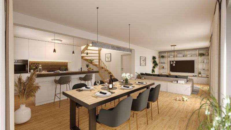 **OHNE EIGENKAPITAL  Superfinanzierung JETZT ! **  Tolle Neubau - Doppelhaushlfte - 4 Zimmer, Garten, 2-KFZ-Abstellpltze in Pottendorf  /  / 2486 Pottendorf / Bild 6
