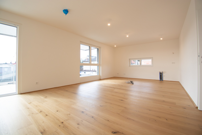 FIRST OCCUPANCY: 4-ROOM APARTMENT WITH HIGH-QUALITY FITTED KITCHEN AND SPACIOUS TERRACE! /  / 1220 Wien, 22. Bezirk, Donaustadt / Bild 1