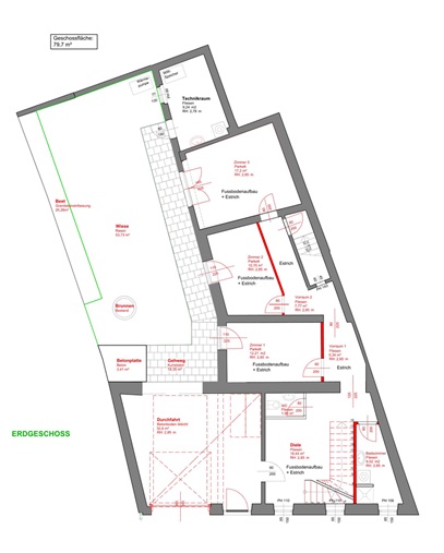 BAUHERRNPROJEKT  Mitgestaltungsmglichkeit - exklusiver Wohn(T)raum Nhe Fugngerzone!  /  / 2500 Baden / Bild 5