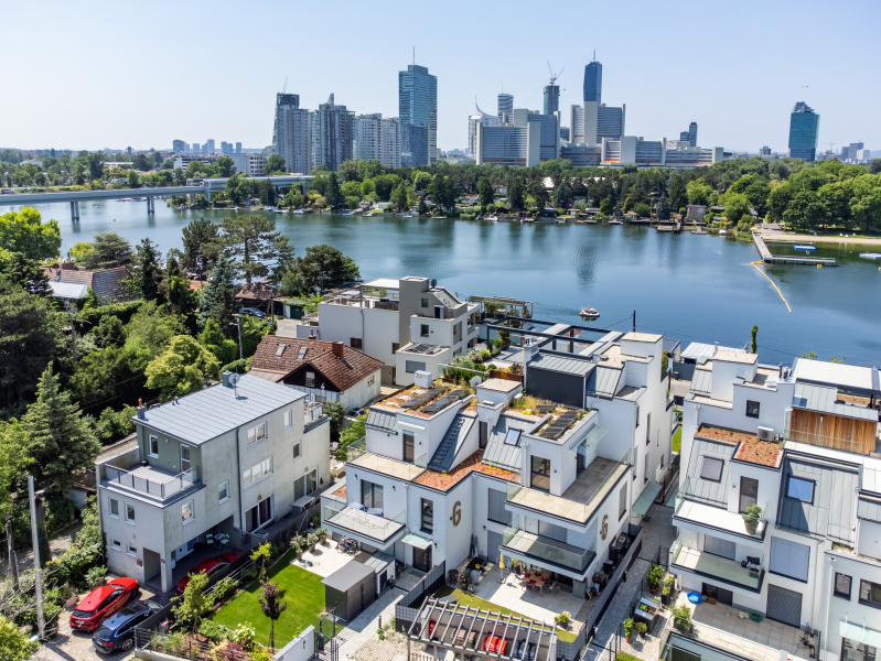 Lebensqualitt auf hchstem Niveau! Penthouse mit ber 400 m Flche zum Leben & Genieen in Bestlage an der Alten Donau  unverbaubarer Blick aufs Wasser inklusive! /  / 1220 Wien / Bild 9