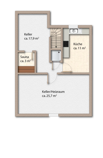 Eckreihenhaus mit 200 m2 Garten in Berndorf /  / 2560 Berndorf / Bild 8