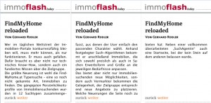 FindMyHome.at Reloaded – Artikel im Immobilien-Magazin ImmoFlash_Fortsetzung1