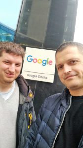 Zwei Programmierer von FindMyHome.at bei Google in Dublin